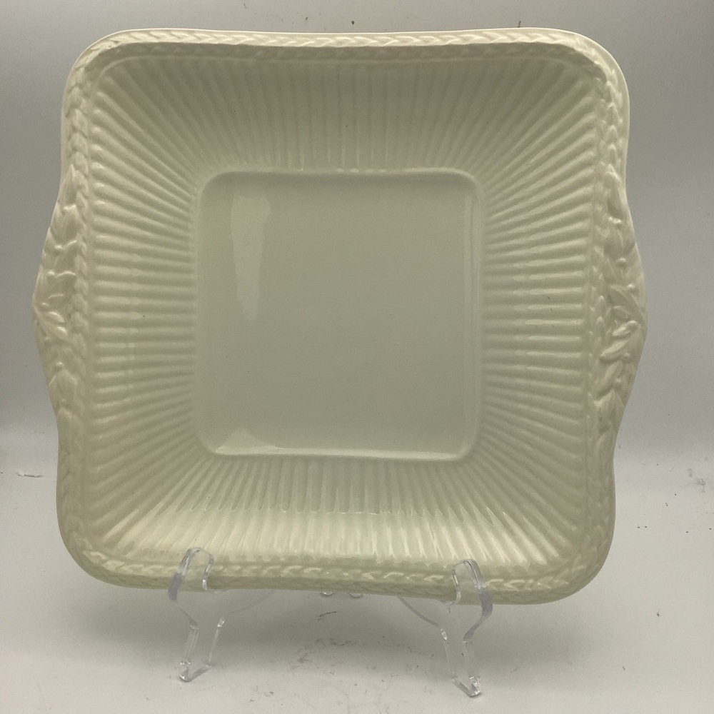 Vintage Wedgwood England Edme Square Handled Cake/Serving Plate